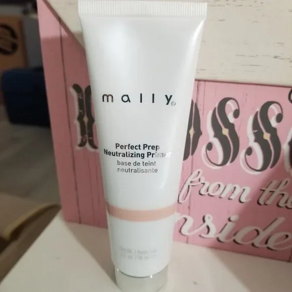 Large Size Mally Perfect Prep Neutralizing Primer Tones Down Redness NEW - Picture 9 of 10